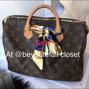 Authentic Vintage Louis Vuitton Speedy 30